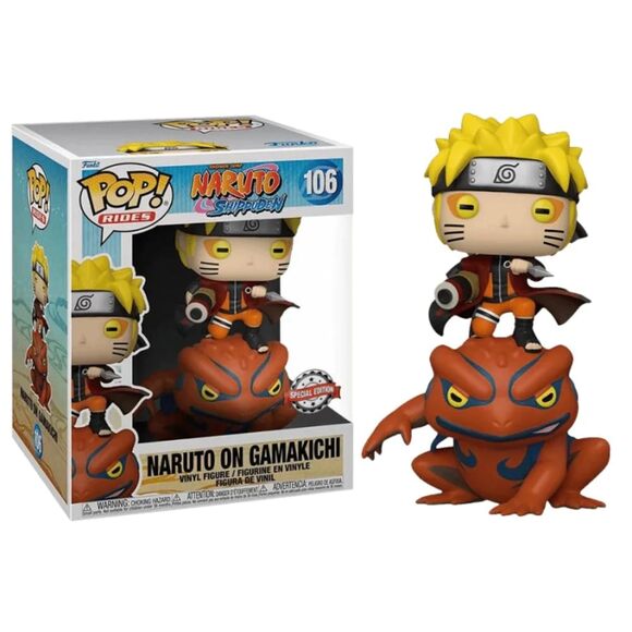 NWT Funko Pop! Rides Naruto and Gamakichi Vinyl Figure - Picture 1 of 2